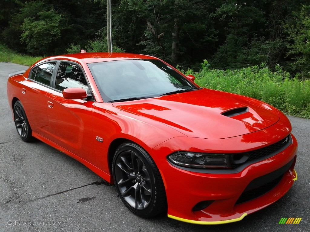 2020 Charger Scat Pack - TorRed / Black photo #4
