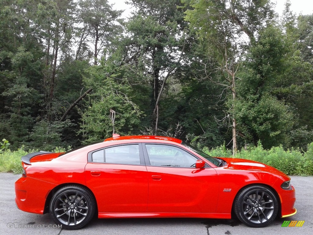 2020 Charger Scat Pack - TorRed / Black photo #5