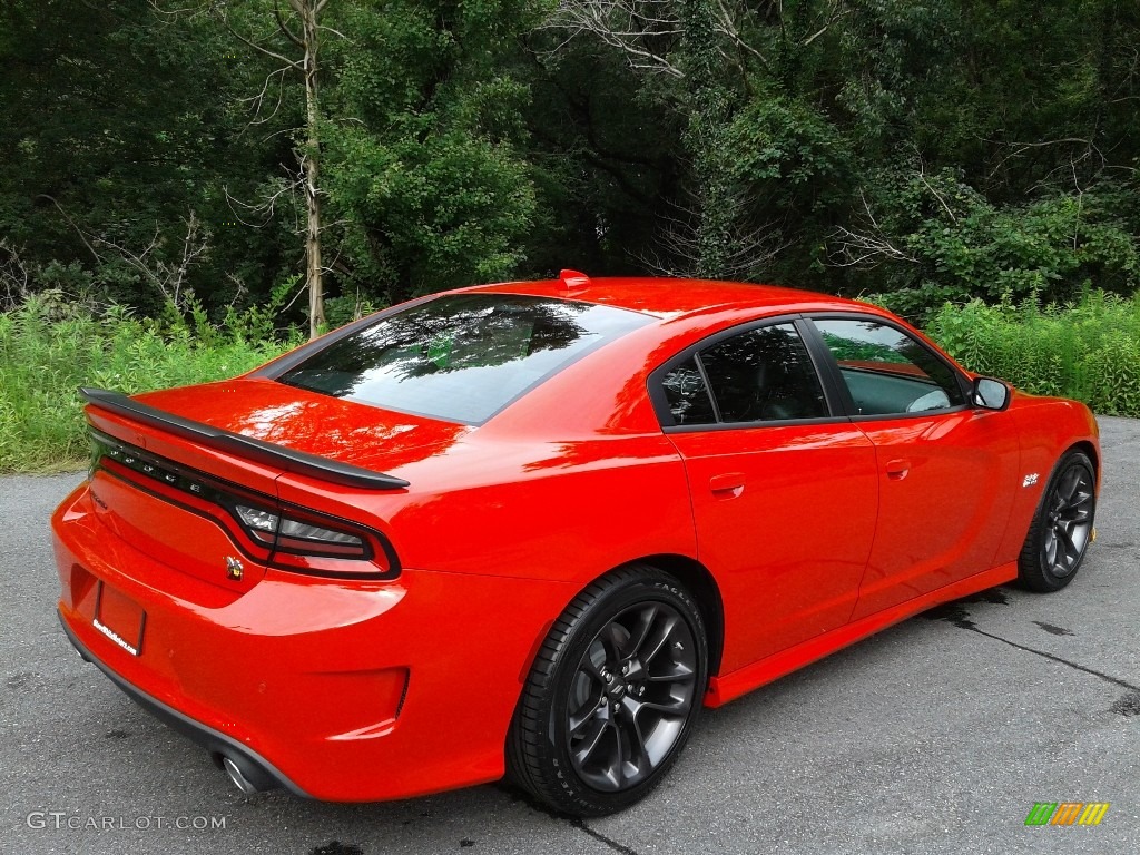 2020 Charger Scat Pack - TorRed / Black photo #6