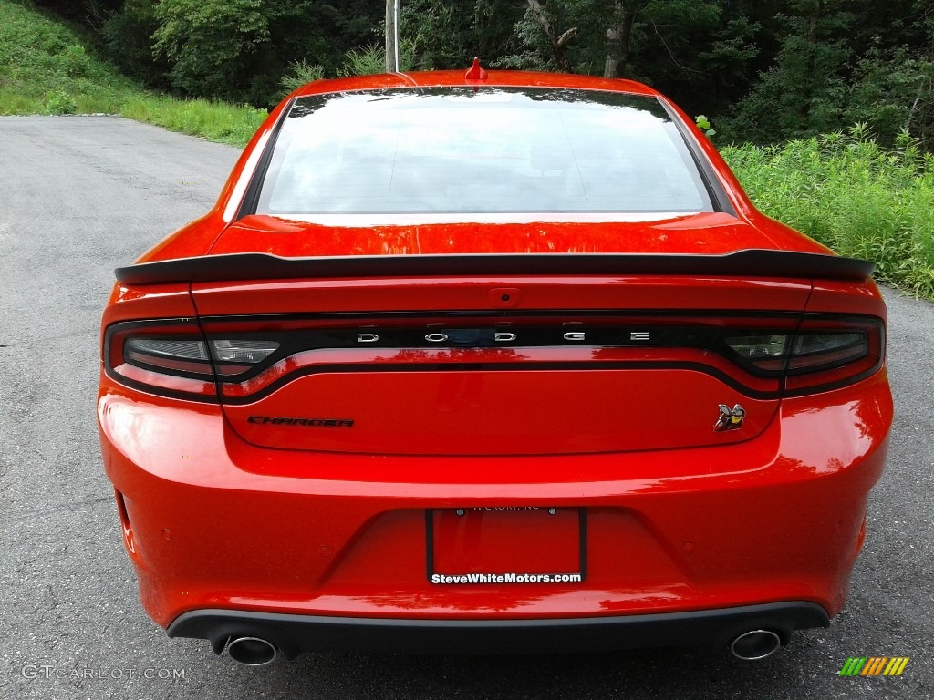 2020 Charger Scat Pack - TorRed / Black photo #7