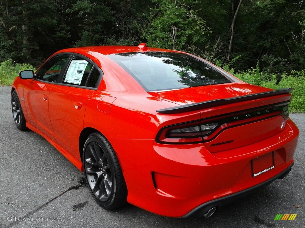 2020 Charger Scat Pack - TorRed / Black photo #8
