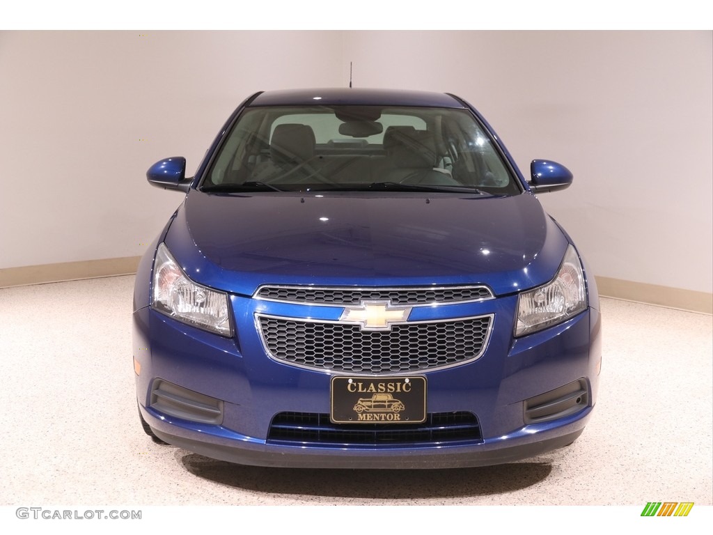 2012 Cruze Eco - Blue Topaz Metallic / Medium Titanium photo #2
