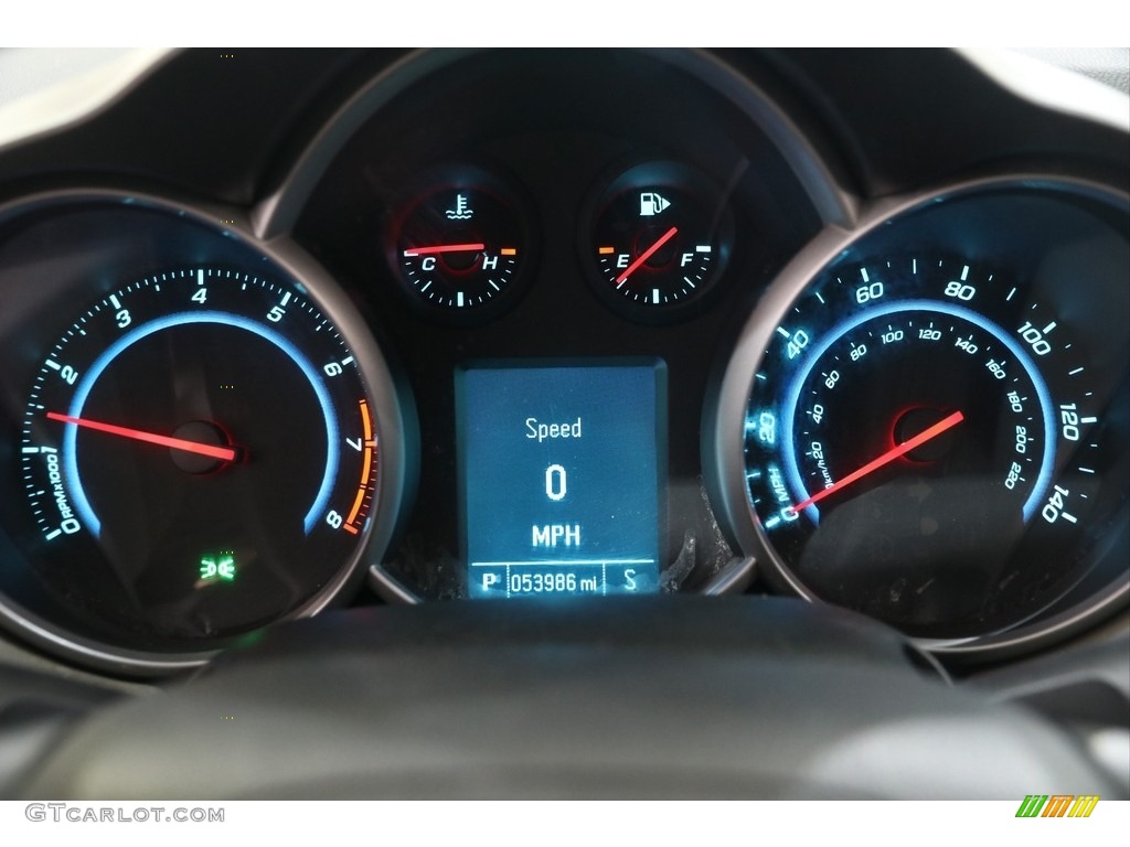2012 Cruze Eco - Blue Topaz Metallic / Medium Titanium photo #8