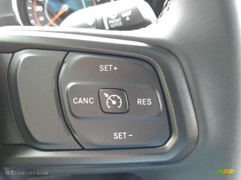 2020 Jeep Gladiator Sport 4x4 Black Steering Wheel Photo #139306498