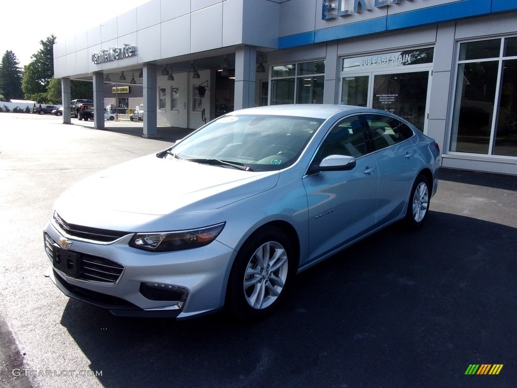 2018 Malibu LT - Arctic Blue Metallic / Dark Atmosphere/­Medium Ash Gray photo #1