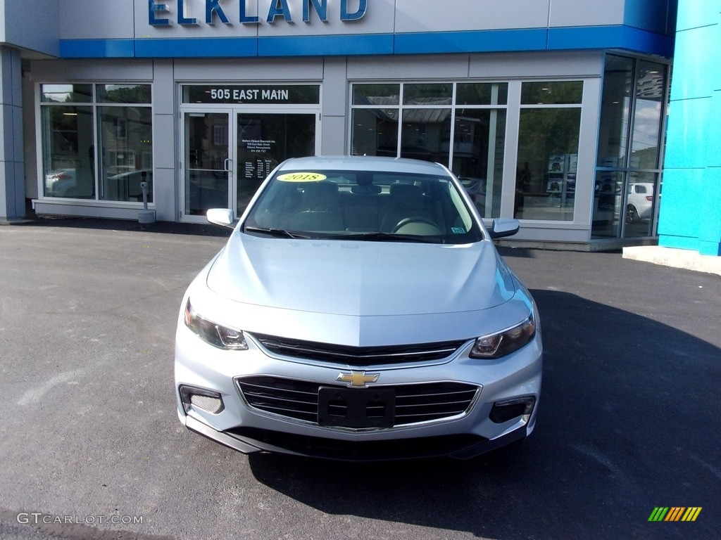 2018 Malibu LT - Arctic Blue Metallic / Dark Atmosphere/­Medium Ash Gray photo #2