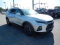 2020 Silver Ice Metallic Chevrolet Blazer RS AWD  photo #3