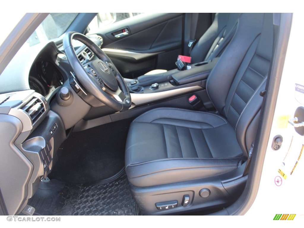 2015 Lexus IS 350 F Sport AWD Front Seat Photo #139306970