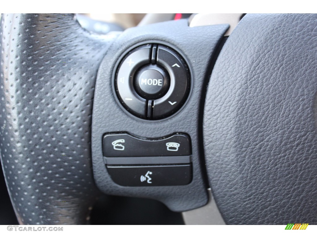 2015 Lexus IS 350 F Sport AWD Black Steering Wheel Photo #139306987