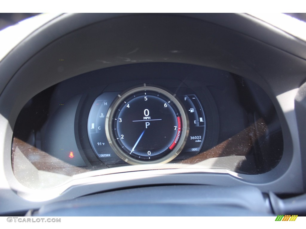 2015 Lexus IS 350 F Sport AWD Gauges Photo #139307015