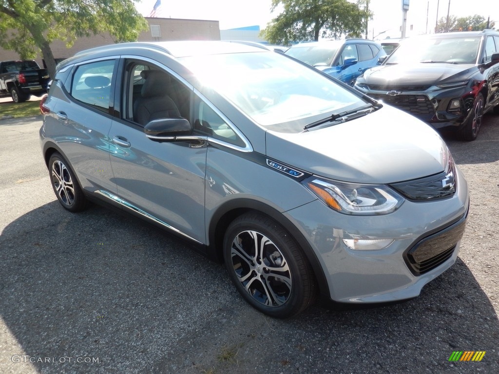 Slate Gray Metallic 2020 Chevrolet Bolt EV Premier Exterior Photo #139307080