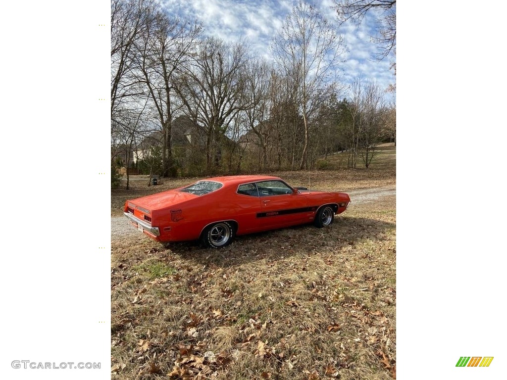 1970 Torino Cobra SportsRoof Twister Special - Calypso Coral / Black photo #8