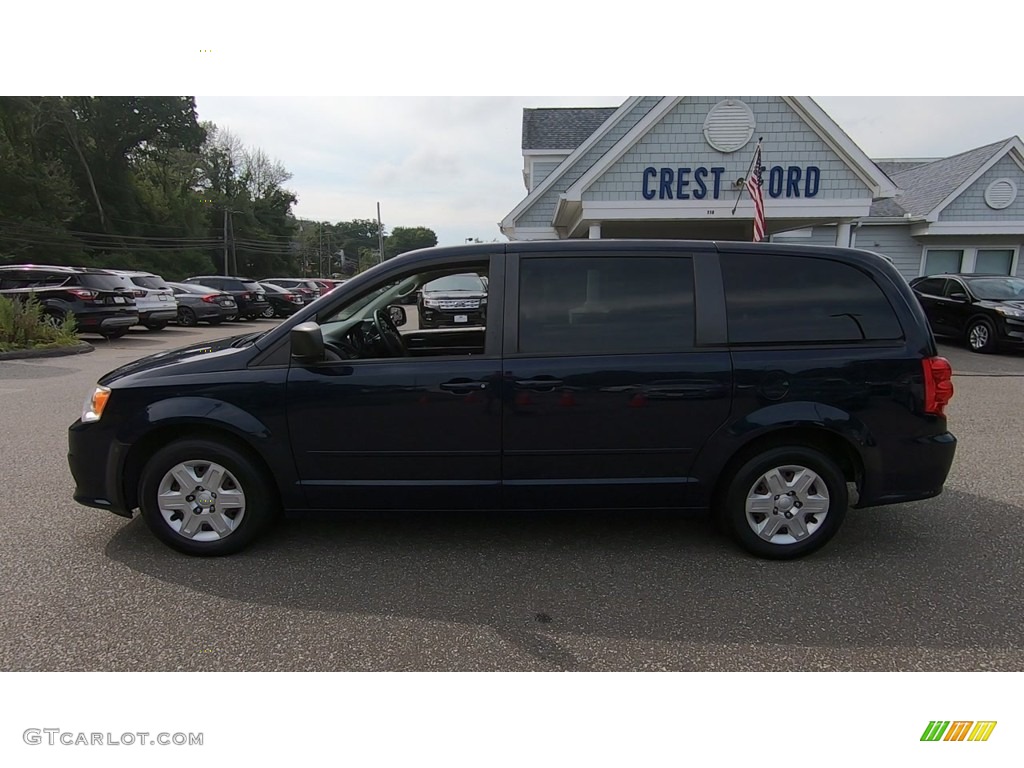 2012 Grand Caravan SE - True Blue Pearl / Black/Light Graystone photo #4