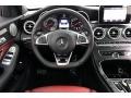 Cranberry Red/Black Dashboard Photo for 2016 Mercedes-Benz C #139308187