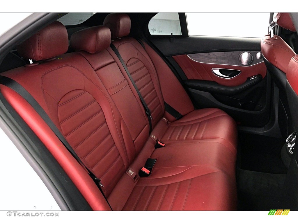 2016 C 450 AMG Sedan - Iridium Silver Metallic / Cranberry Red/Black photo #13