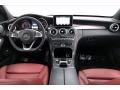 Cranberry Red/Black Dashboard Photo for 2016 Mercedes-Benz C #139308553