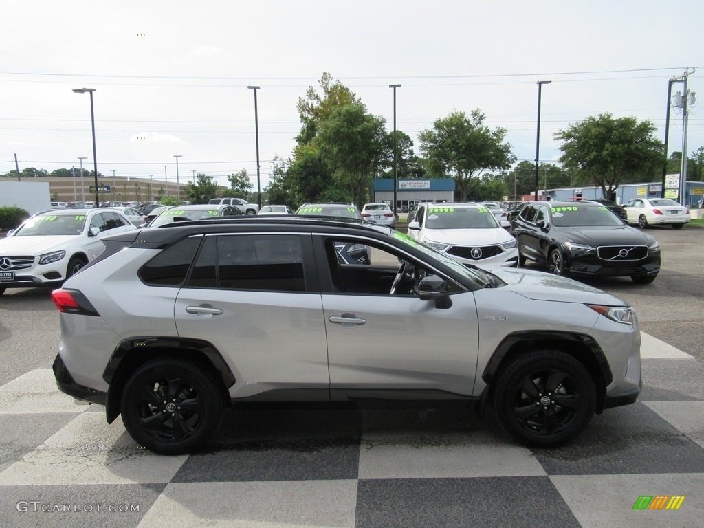 2019 RAV4 XSE AWD Hybrid - Silver Sky Metallic / Black photo #3
