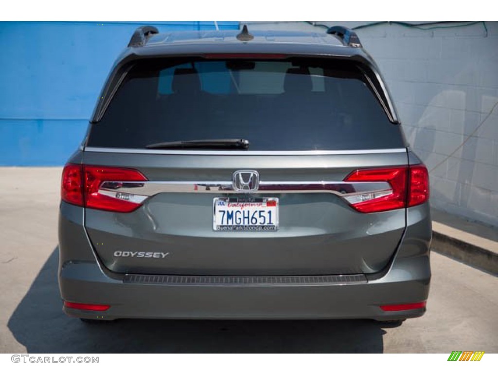 2018 Odyssey EX-L - Forest Mist Metallic / Beige photo #9