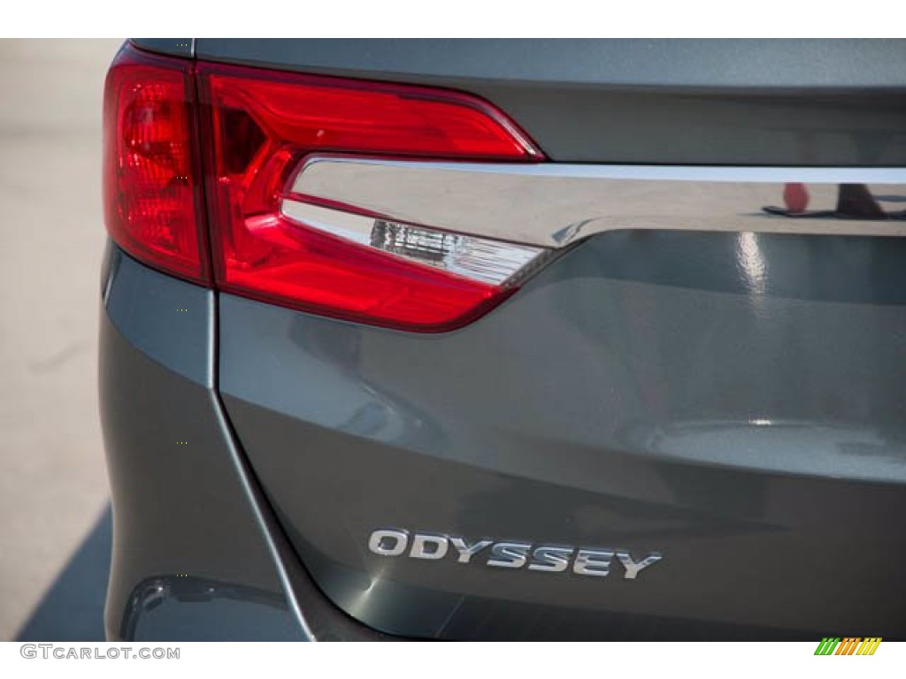 2018 Odyssey EX-L - Forest Mist Metallic / Beige photo #10