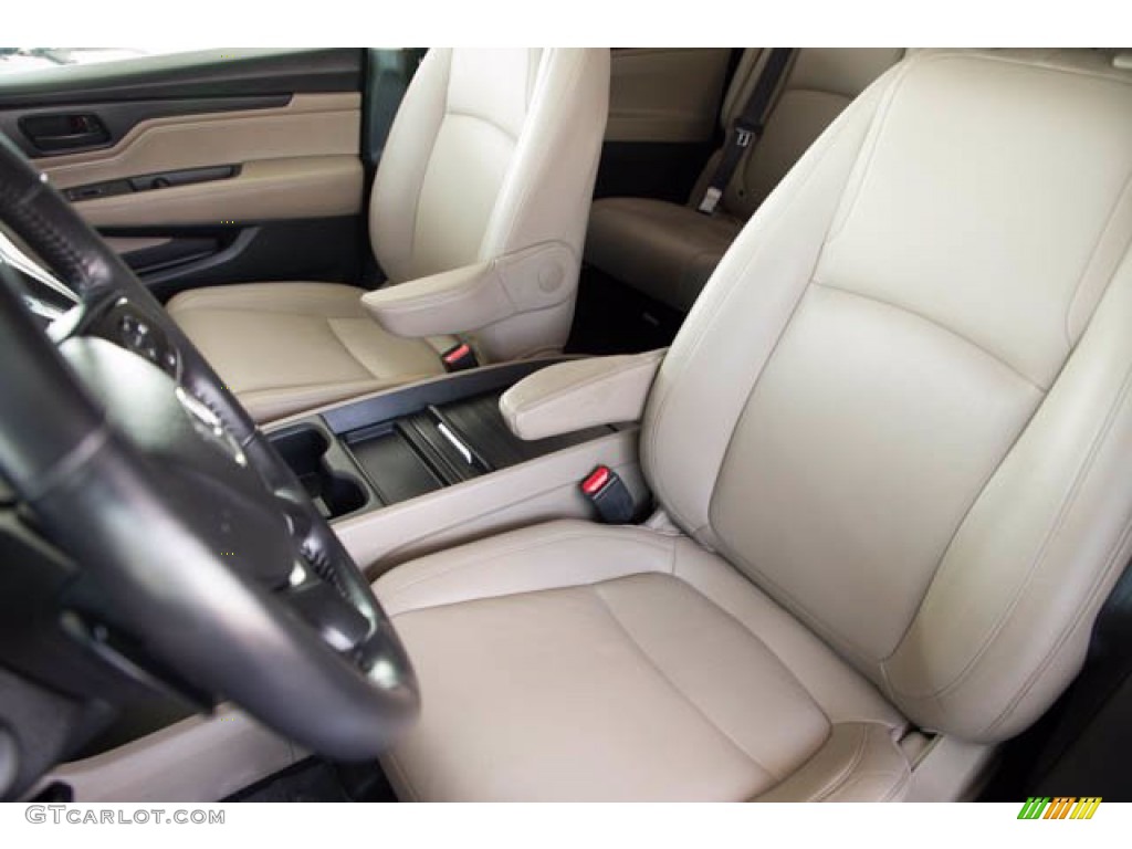 2018 Odyssey EX-L - Forest Mist Metallic / Beige photo #17