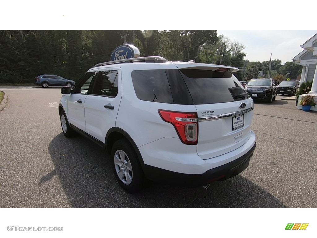 2014 Explorer 4WD - Oxford White / Medium Light Stone photo #5