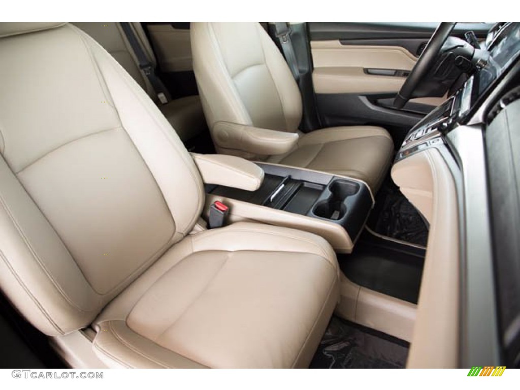 2018 Odyssey EX-L - Forest Mist Metallic / Beige photo #27