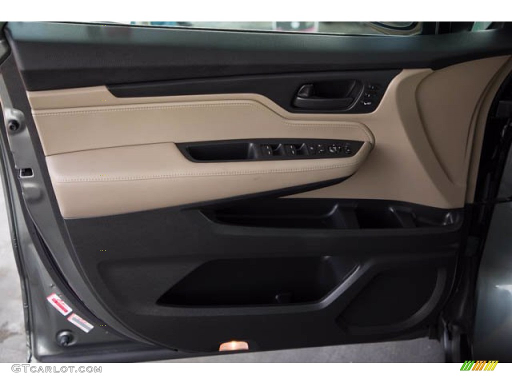 2018 Odyssey EX-L - Forest Mist Metallic / Beige photo #31