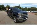 2018 Blue Jeans Ford F350 Super Duty Lariat SuperCab 4x4  photo #1