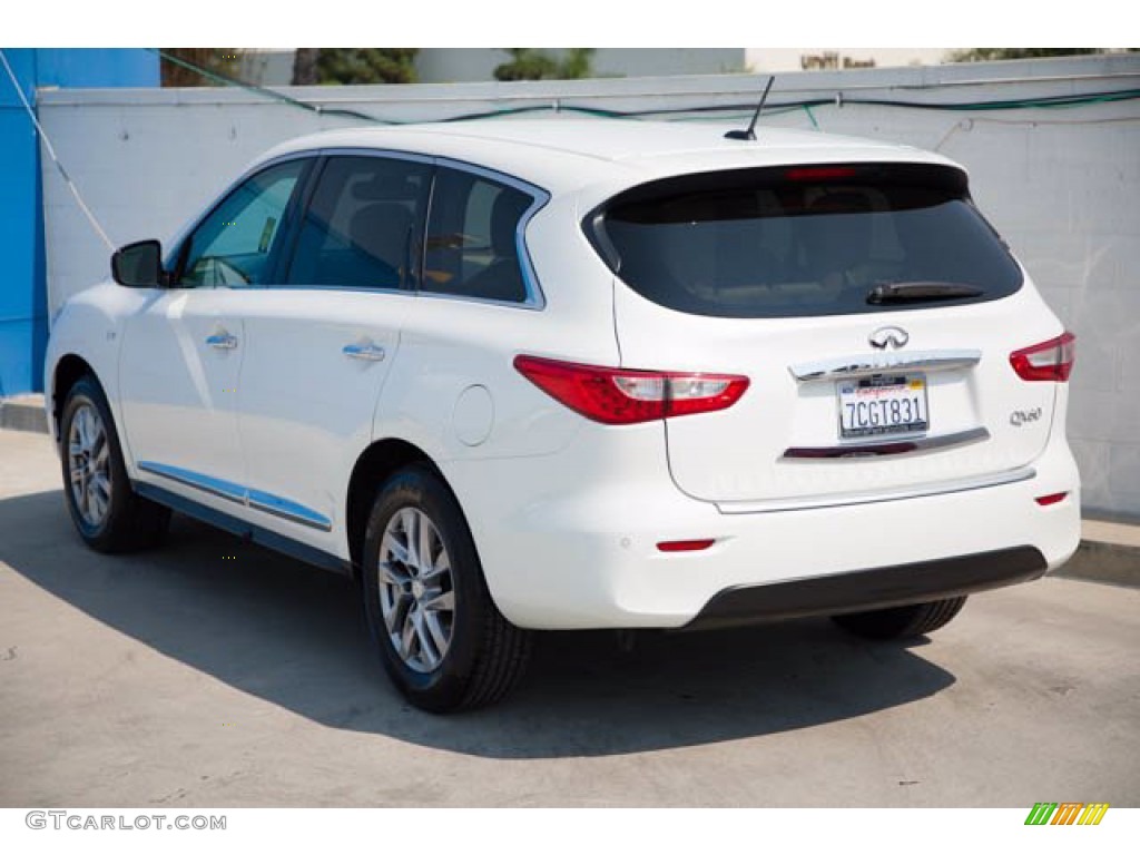 2014 QX60 3.5 - Moonlight White / Wheat photo #2