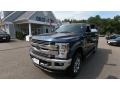 2018 Blue Jeans Ford F350 Super Duty Lariat SuperCab 4x4  photo #3