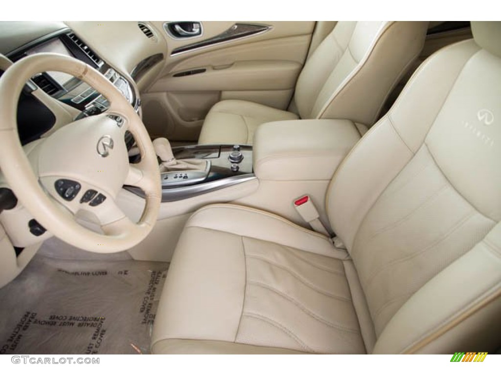 Wheat Interior 2014 Infiniti QX60 3.5 Photo #139309933