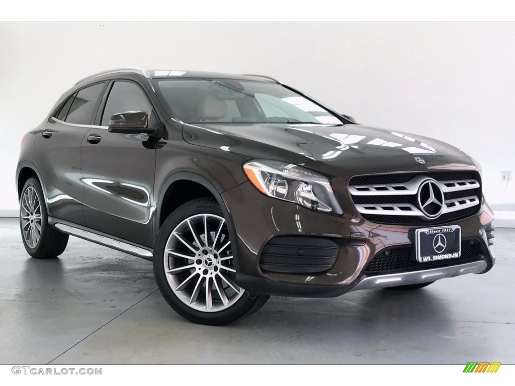 Cocoa Brown Metallic 2018 Mercedes-Benz GLA 250 Exterior Photo #139310005