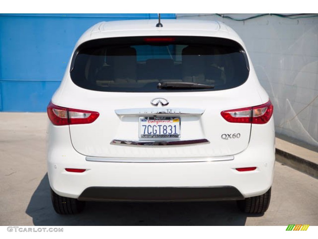 2014 QX60 3.5 - Moonlight White / Wheat photo #9
