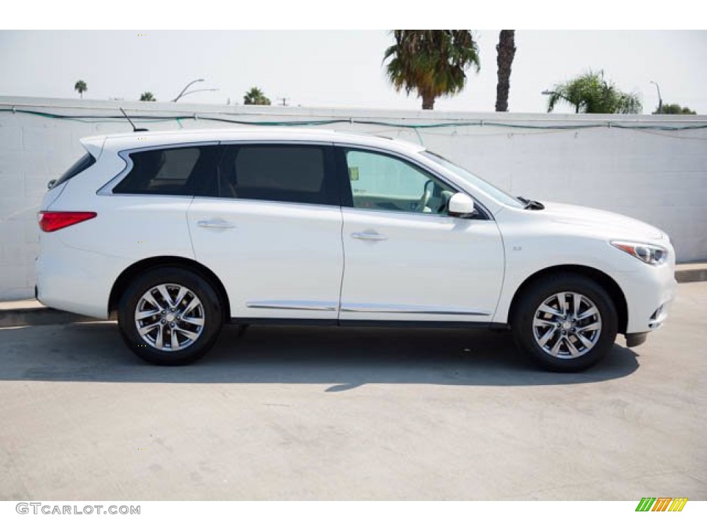 Moonlight White 2014 Infiniti QX60 3.5 Exterior Photo #139310161
