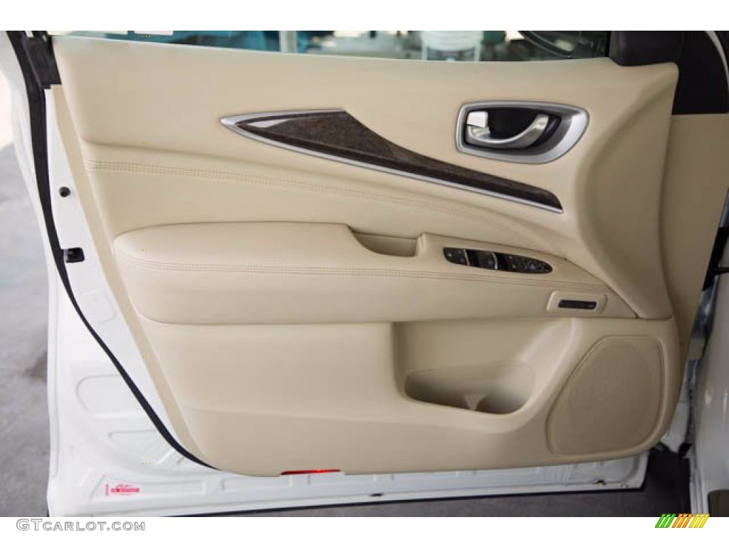 2014 Infiniti QX60 3.5 Wheat Door Panel Photo #139310554