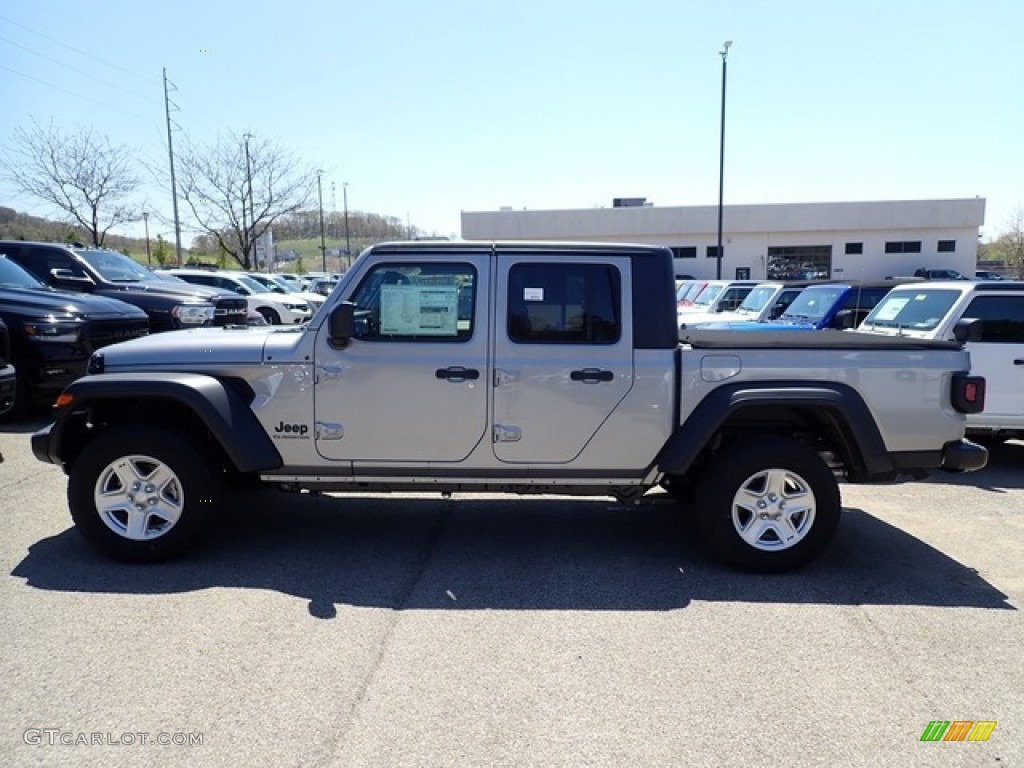 2020 Gladiator Sport 4x4 - Billet Silver Metallic / Black photo #3