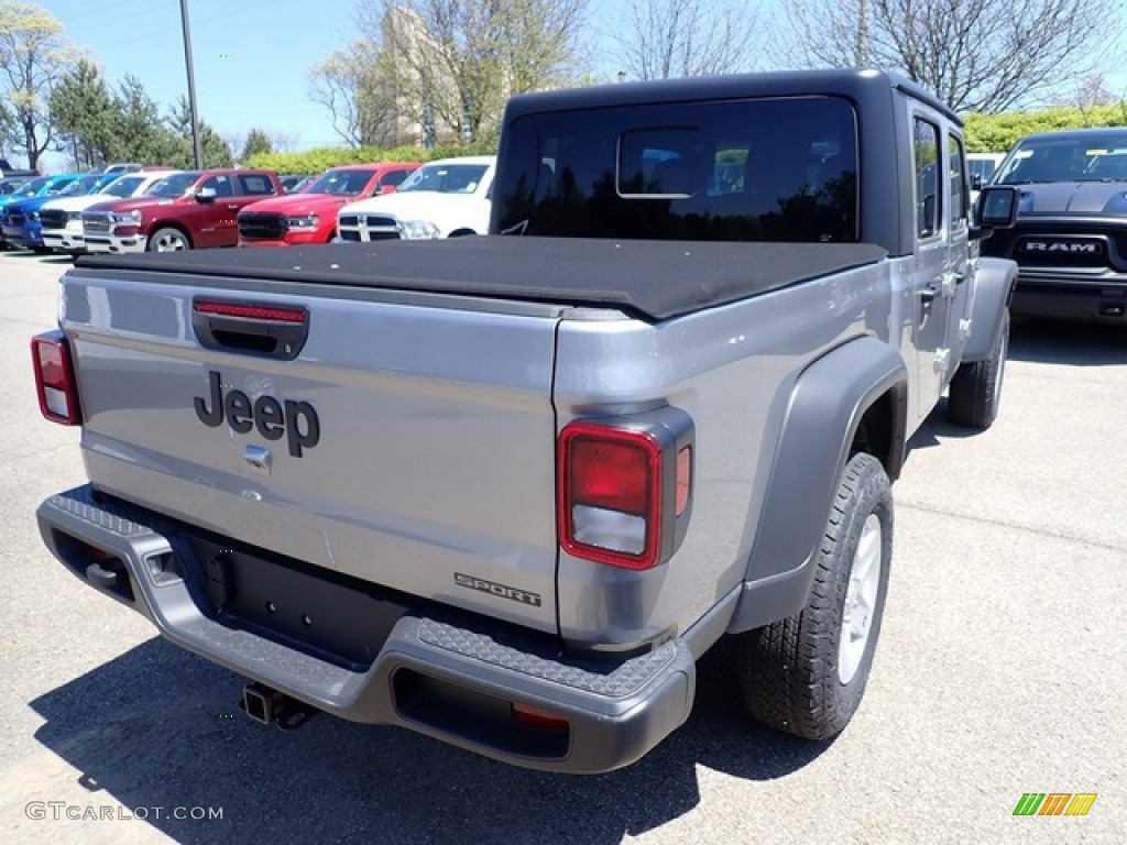 2020 Gladiator Sport 4x4 - Billet Silver Metallic / Black photo #6