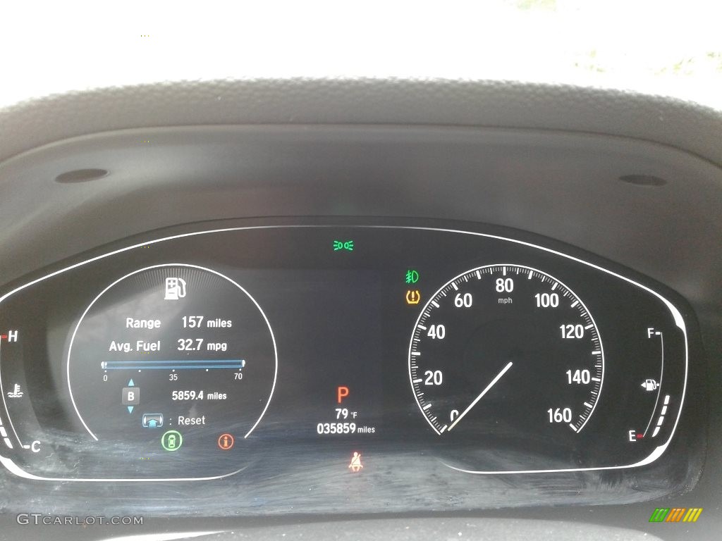 2018 Honda Accord EX Sedan Gauges Photo #139310905