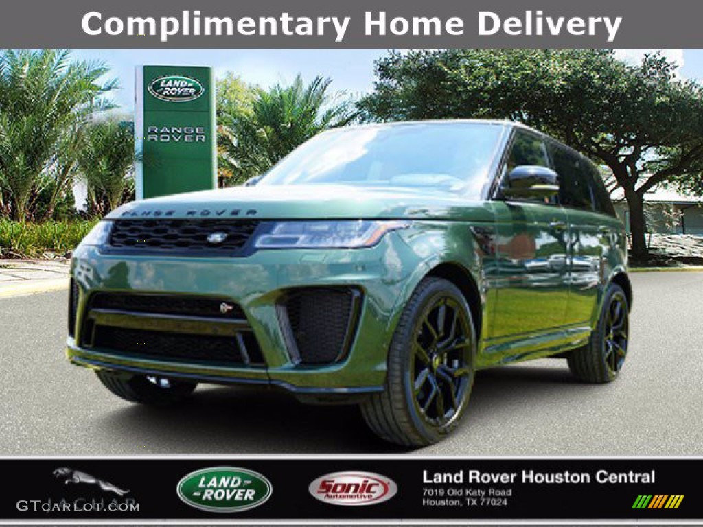 British Racing Green Metallic Land Rover Range Rover Sport