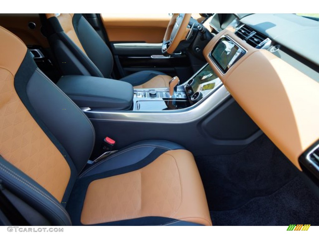 2020 Range Rover Sport SVR - British Racing Green Metallic / Ebony/Tan photo #4