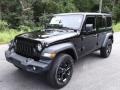 2020 Black Jeep Wrangler Unlimited Altitude 4x4  photo #2