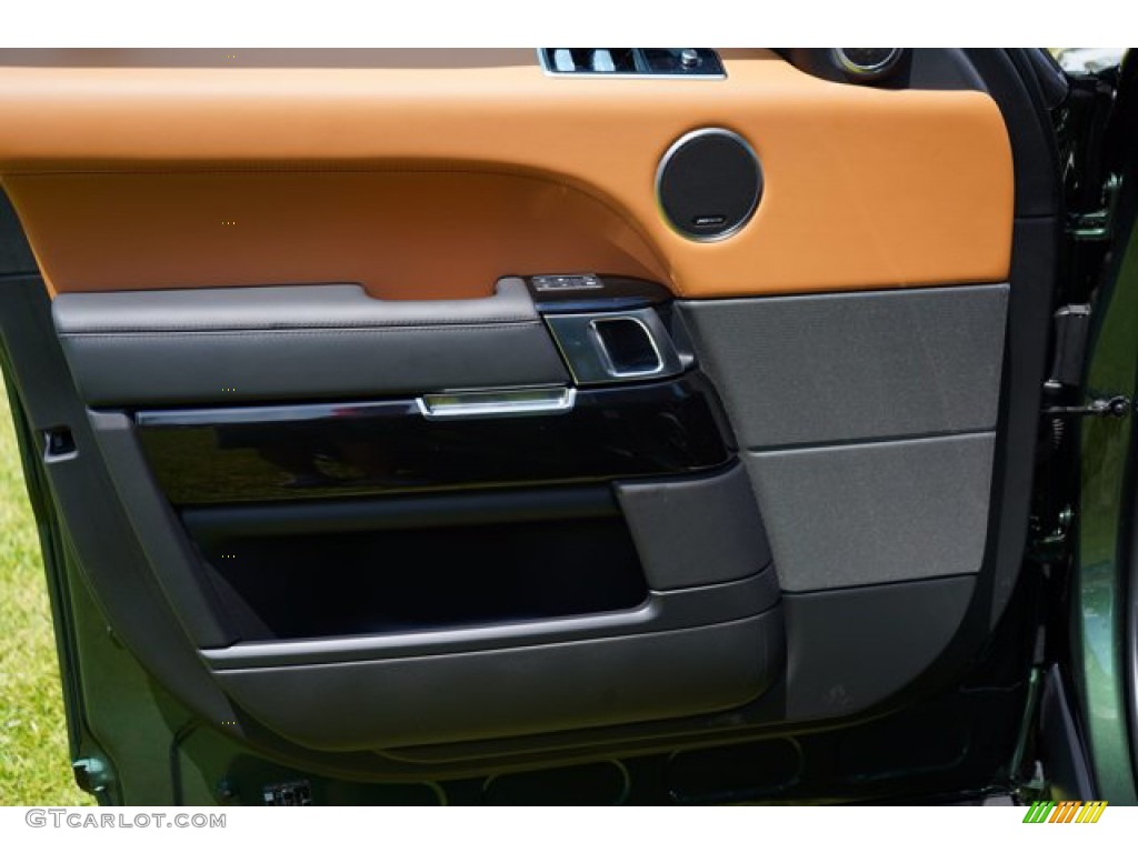 2020 Range Rover Sport SVR - British Racing Green Metallic / Ebony/Tan photo #11