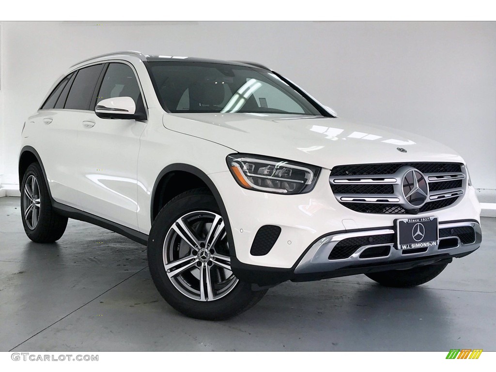 Polar White 2020 Mercedes-Benz GLC 300 Exterior Photo #139311250