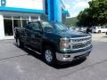 Rainforest Green Metallic - Silverado 1500 LT Double Cab 4x4 Photo No. 3