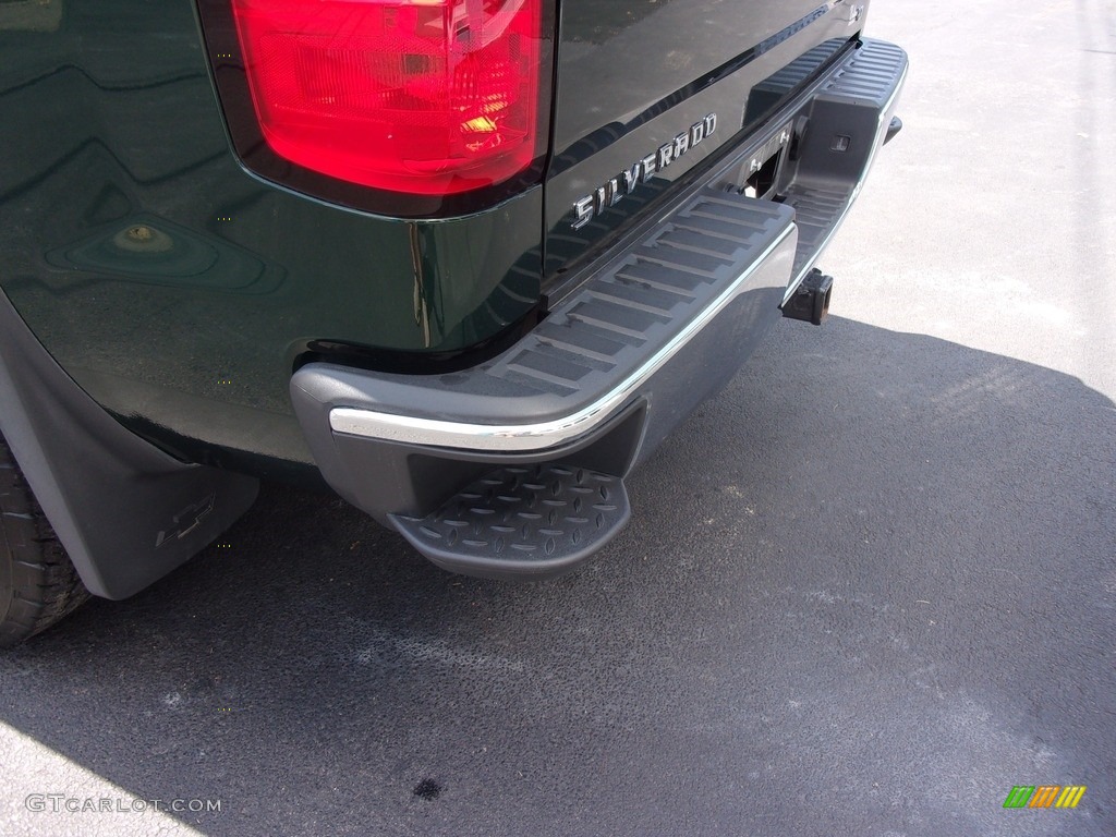 2015 Silverado 1500 LT Double Cab 4x4 - Rainforest Green Metallic / Jet Black photo #9