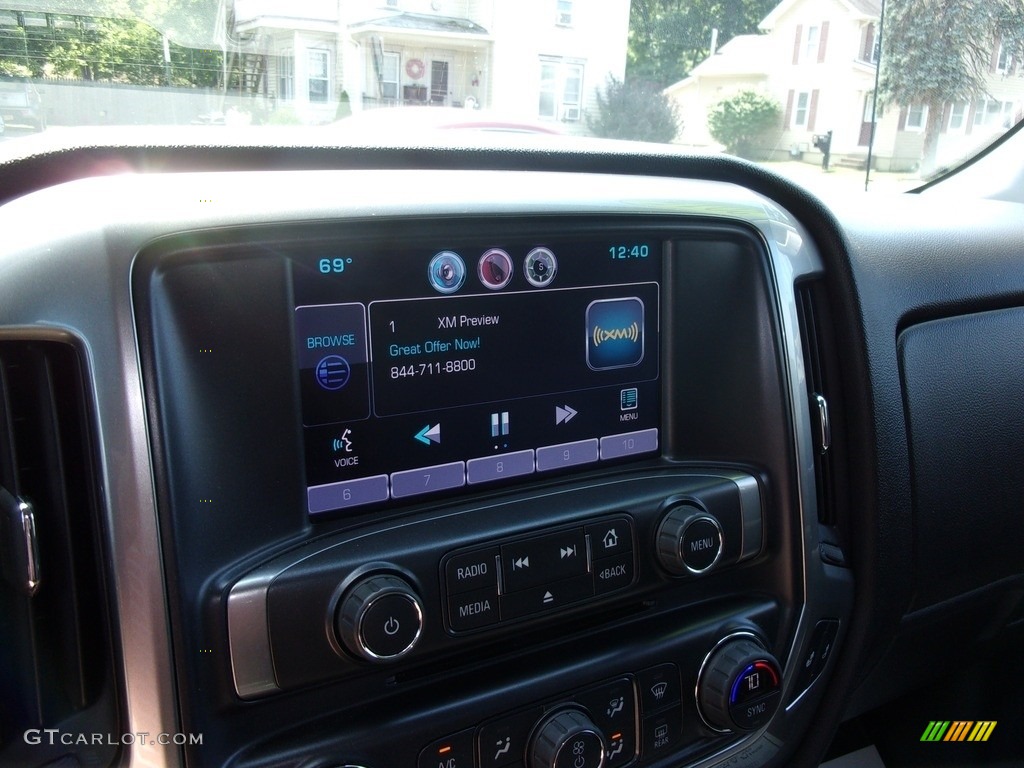 2015 Silverado 1500 LT Double Cab 4x4 - Rainforest Green Metallic / Jet Black photo #25