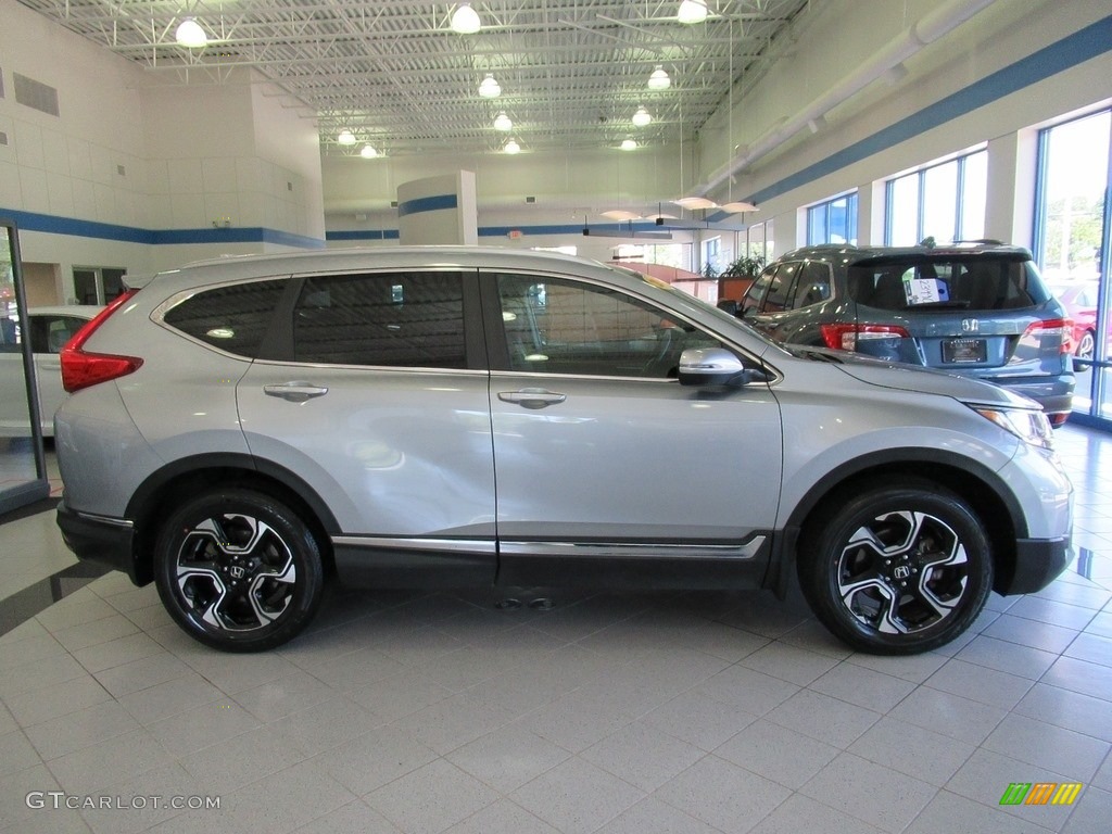 Lunar Silver Metallic 2019 Honda CR-V Touring AWD Exterior Photo #139312618