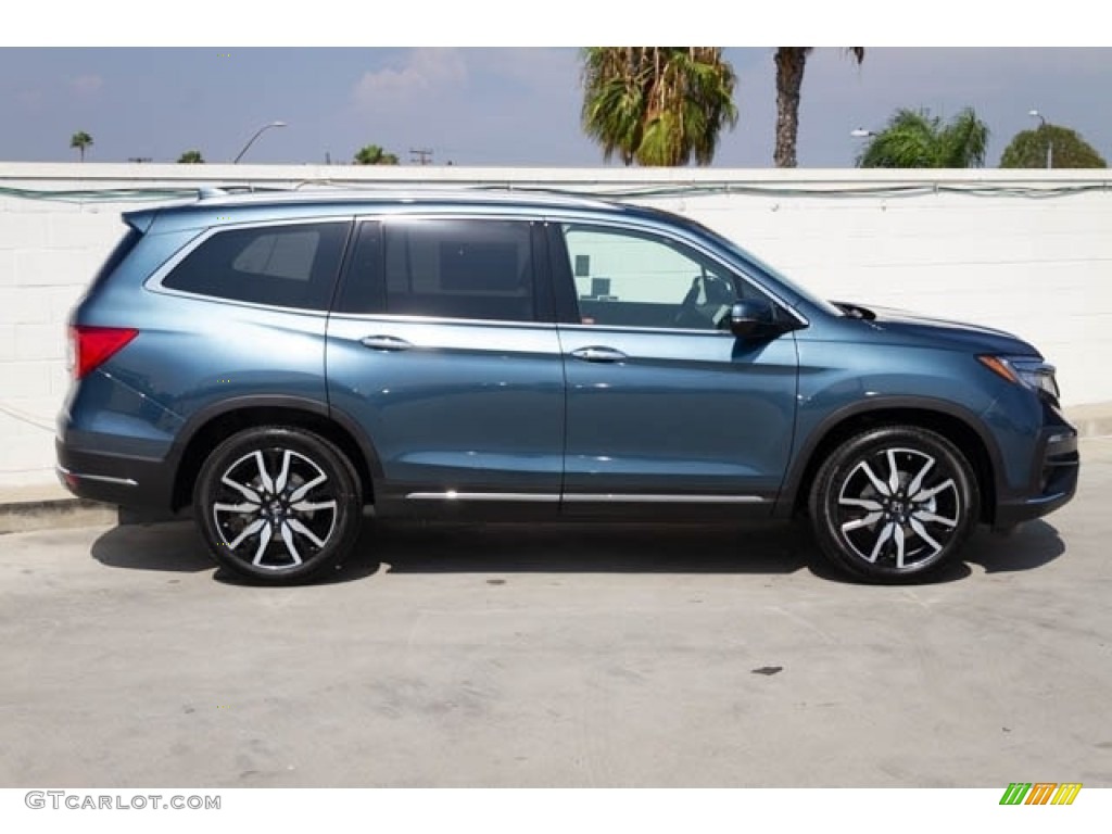 Steel Sapphire Metallic 2021 Honda Pilot Touring Exterior Photo