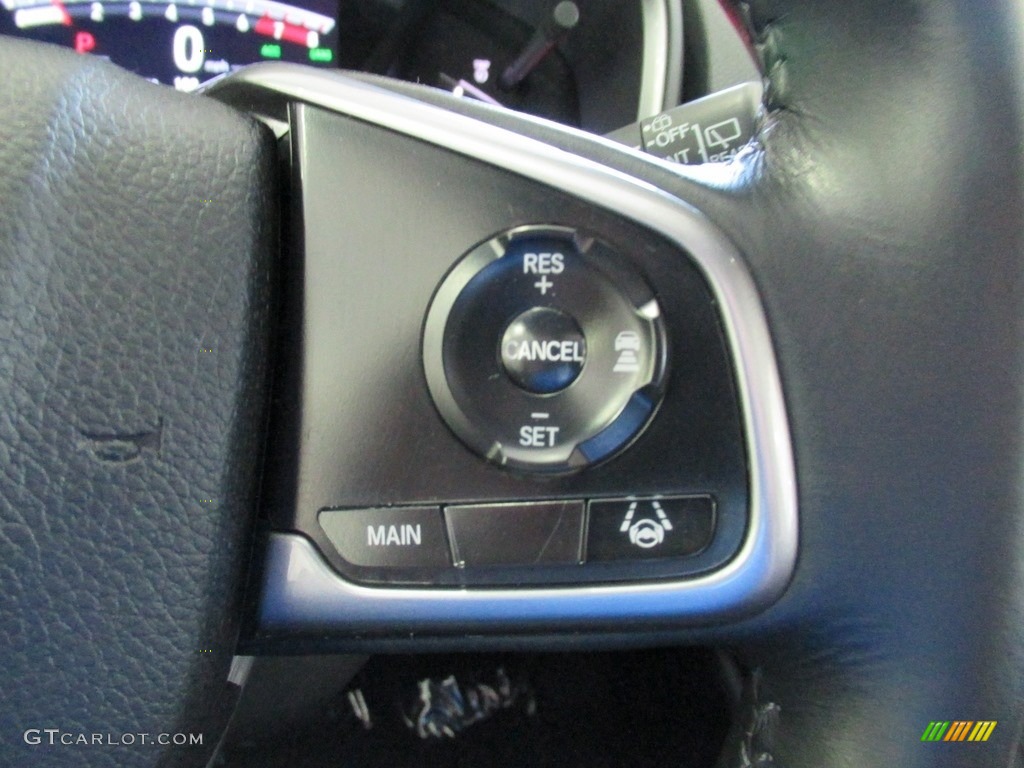 2019 Honda CR-V Touring AWD Black Steering Wheel Photo #139313185