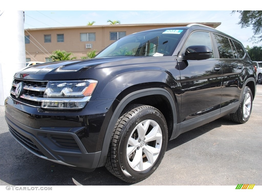 Deep Black Pearl 2018 Volkswagen Atlas Launch Edition Exterior Photo #139313221